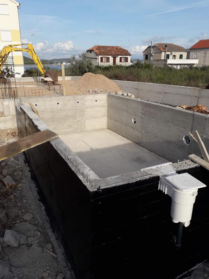 Izgradnja bazena